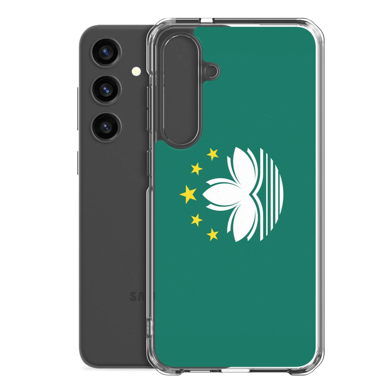 Coque samsung macao souple antichoc motif drapeau