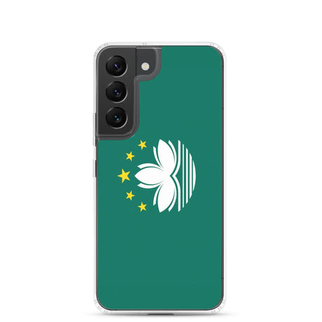 Coque samsung macao souple antichoc motif drapeau