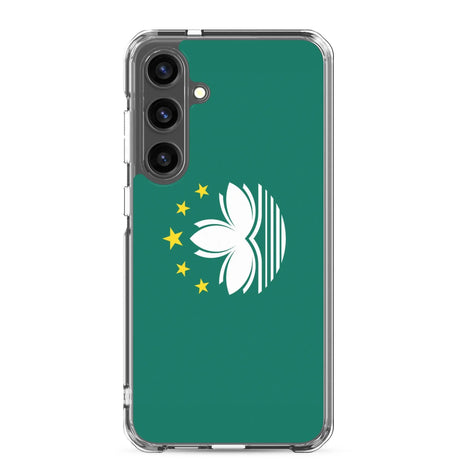 Coque samsung macao souple antichoc motif drapeau
