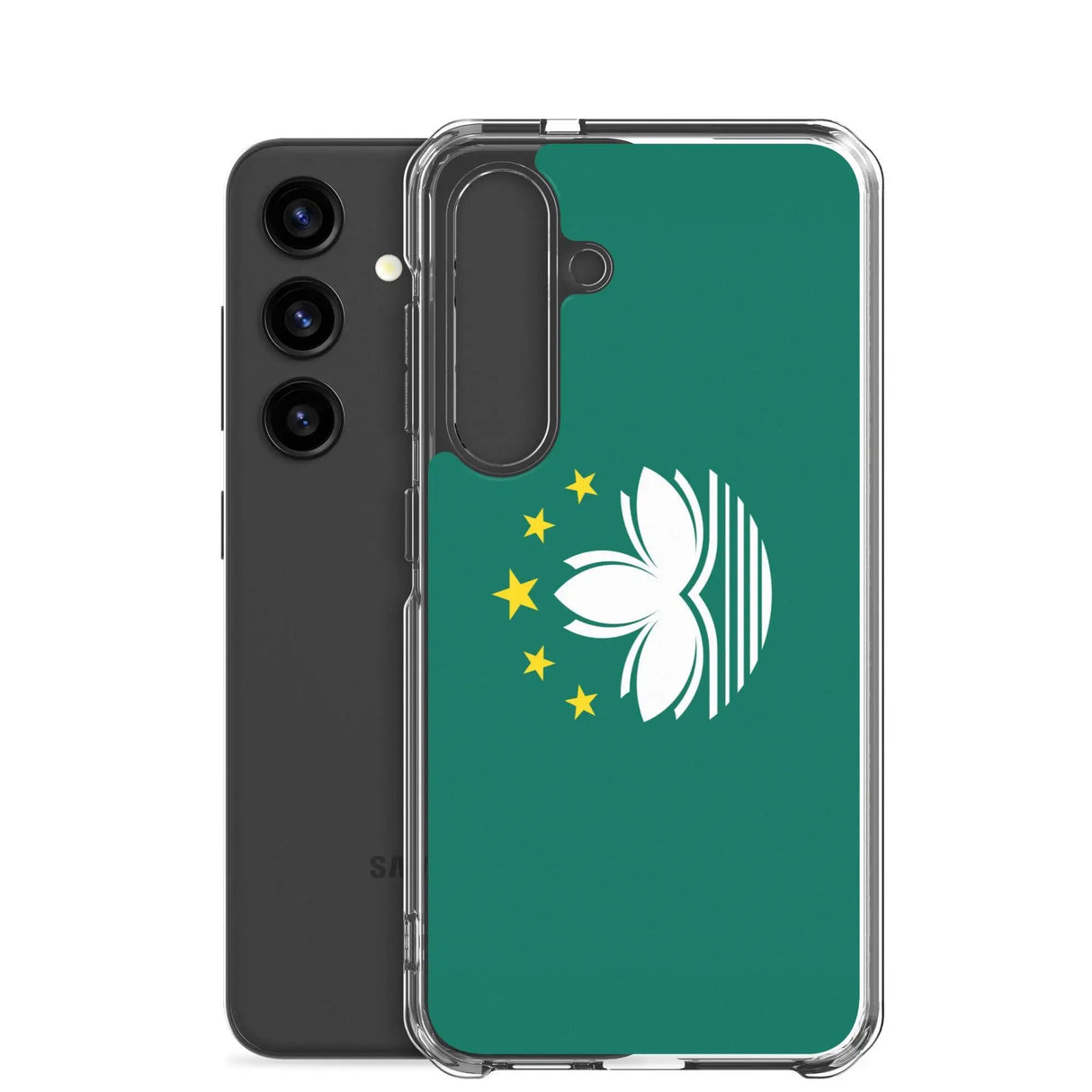 Coque samsung macao souple antichoc motif drapeau