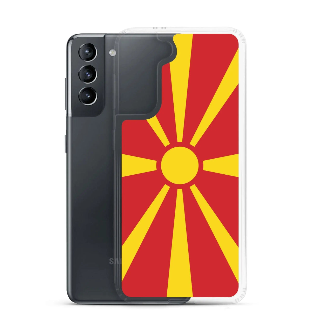 Coque samsung macédoine du nord souple antichoc
