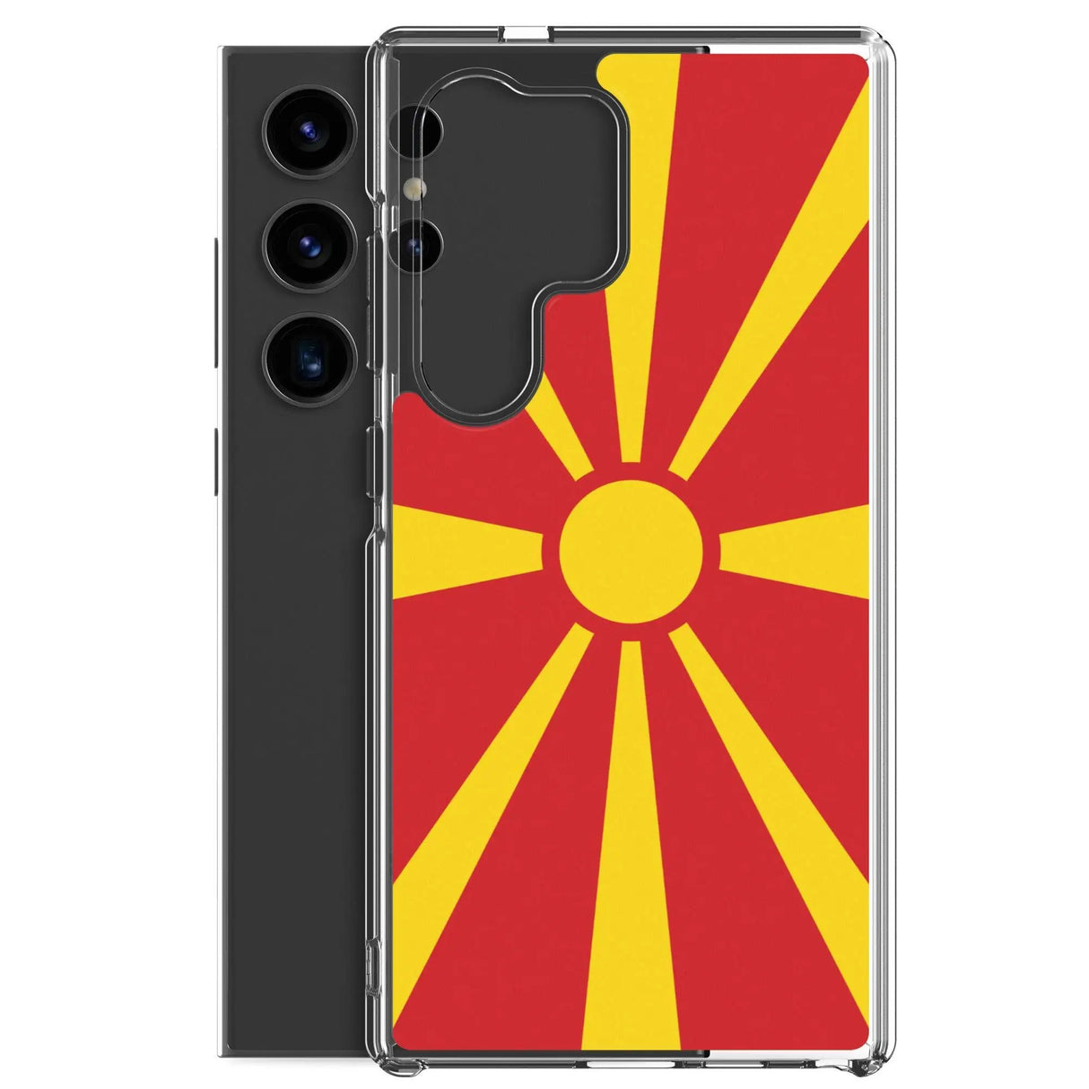 Coque samsung macédoine du nord souple antichoc