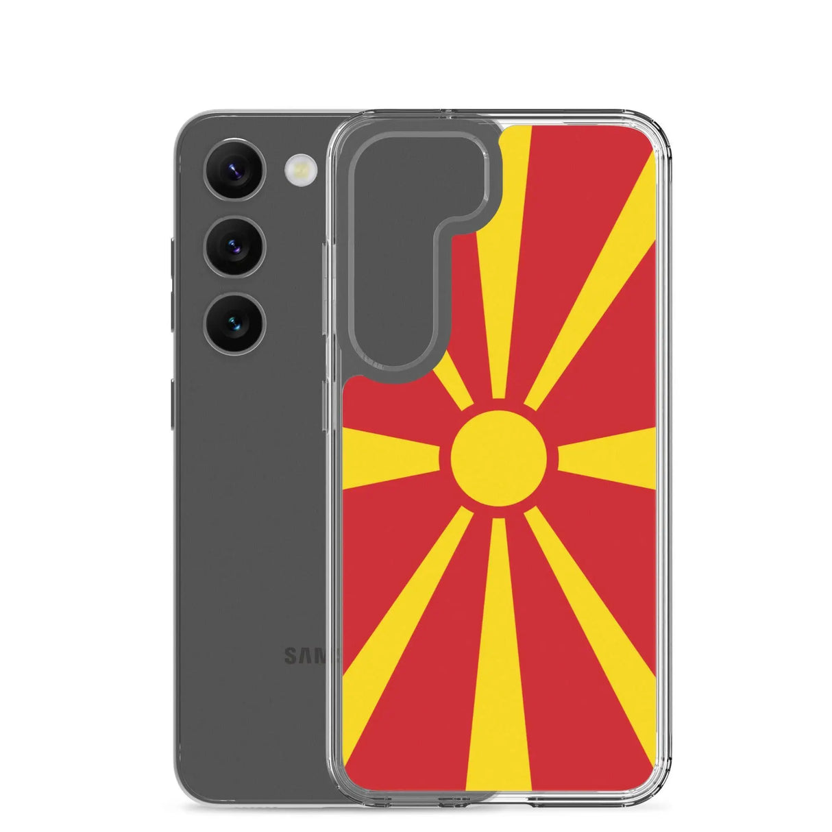 Coque samsung macédoine du nord souple antichoc