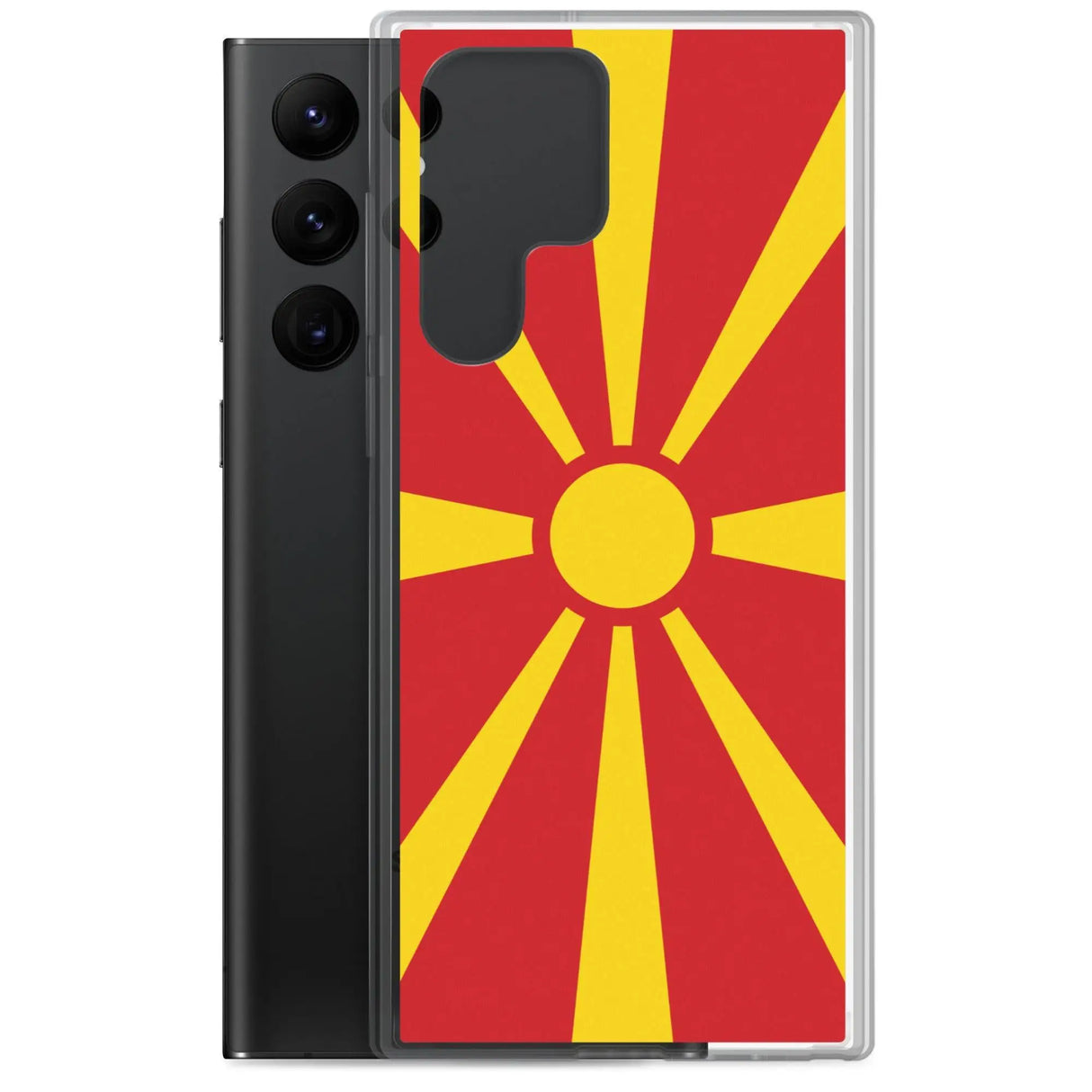 Coque samsung macédoine du nord souple antichoc