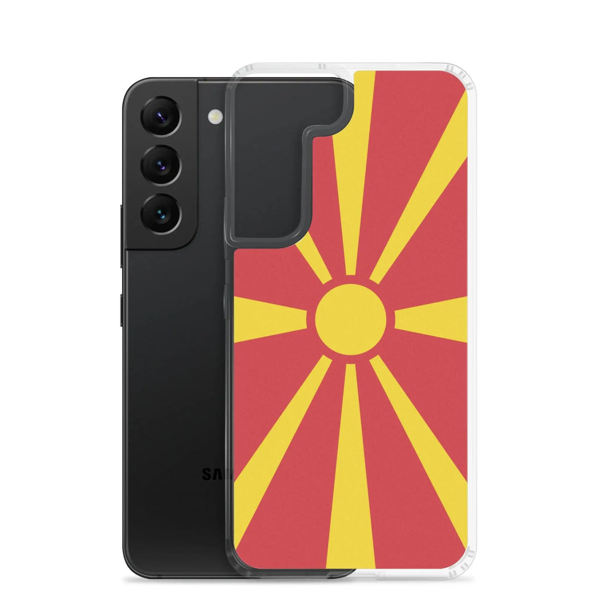 Coque samsung macédoine du nord souple antichoc