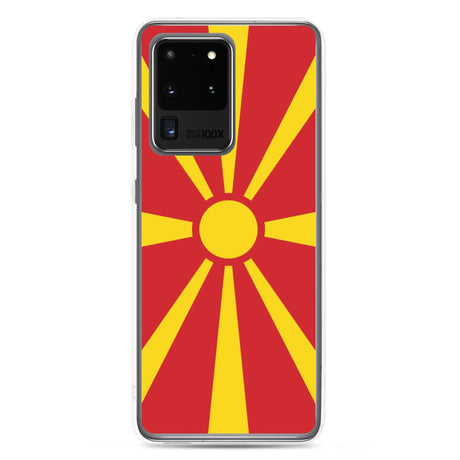 Coque samsung macédoine du nord souple antichoc
