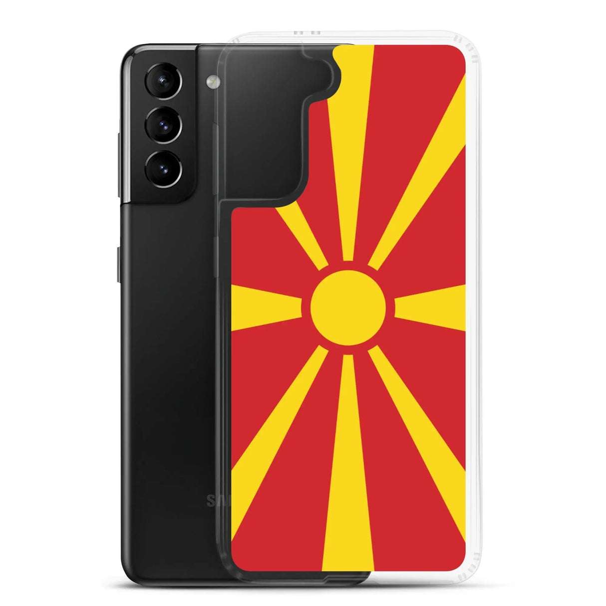 Coque samsung macédoine du nord souple antichoc