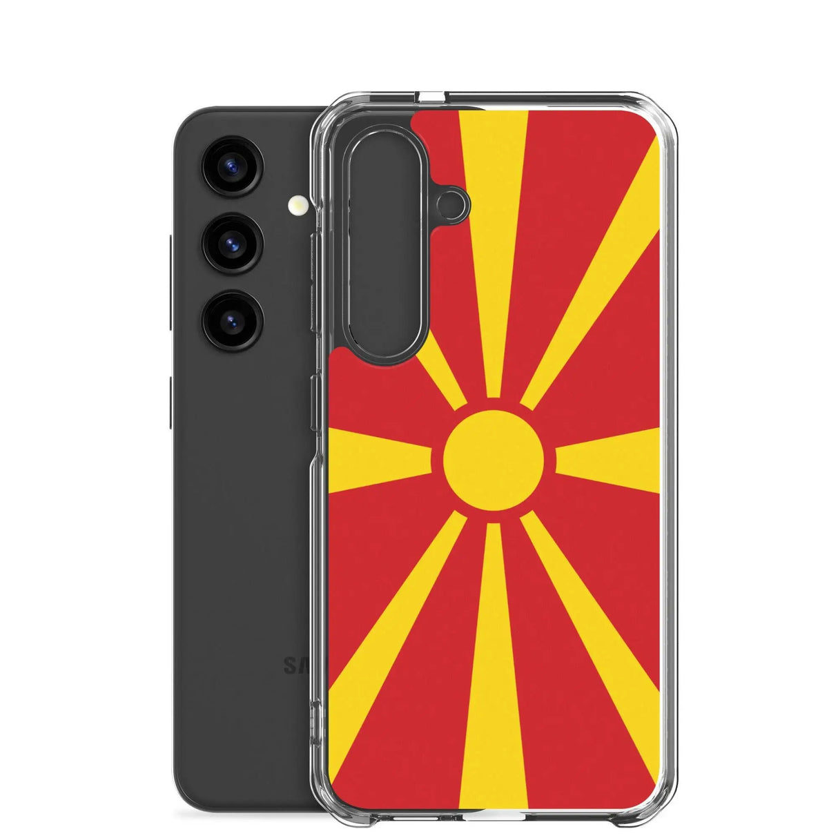 Coque samsung macédoine du nord souple antichoc
