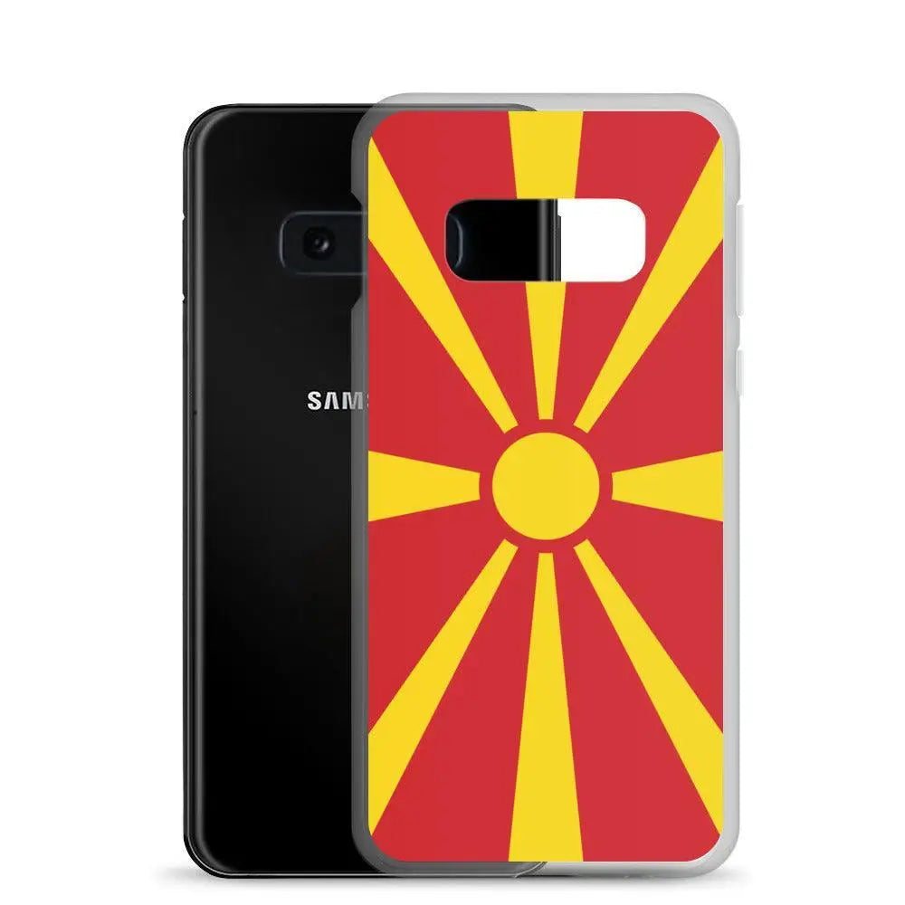 Coque samsung macédoine du nord souple antichoc