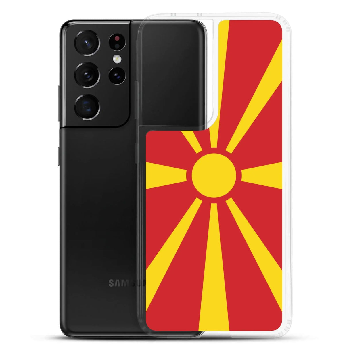Coque samsung macédoine du nord souple antichoc