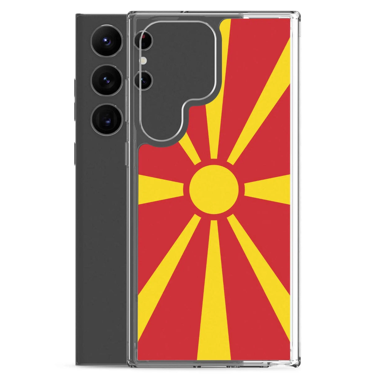Coque samsung macédoine du nord souple antichoc