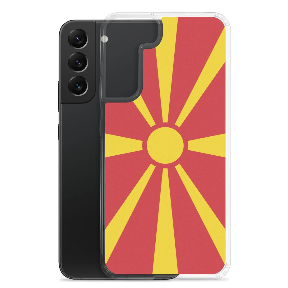 Coque samsung macédoine du nord souple antichoc