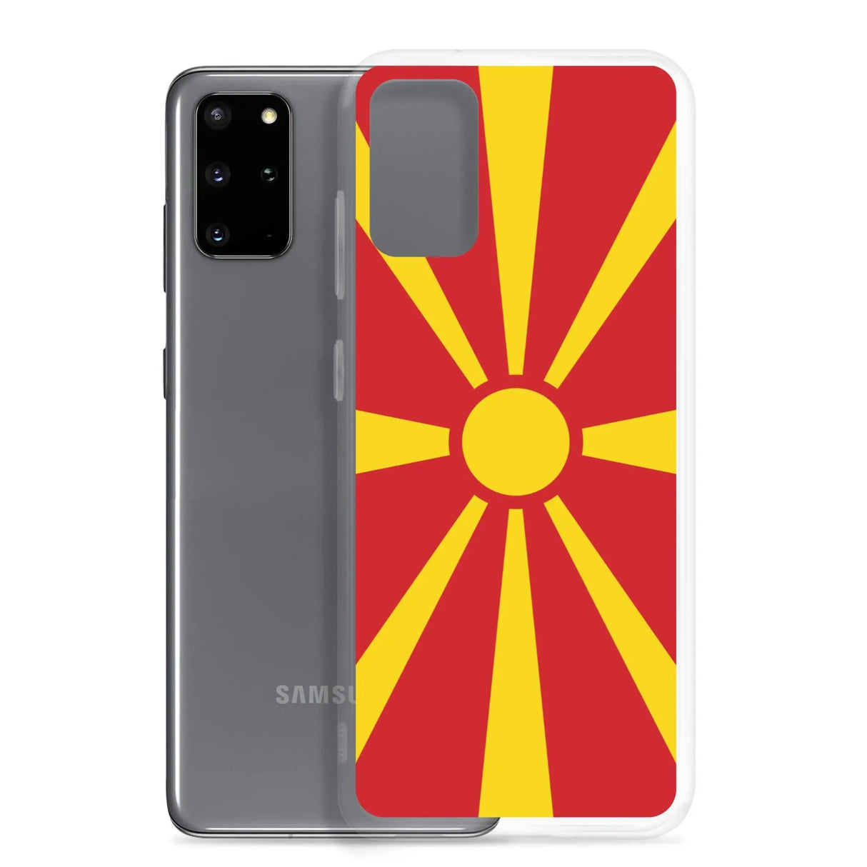 Coque samsung macédoine du nord souple antichoc