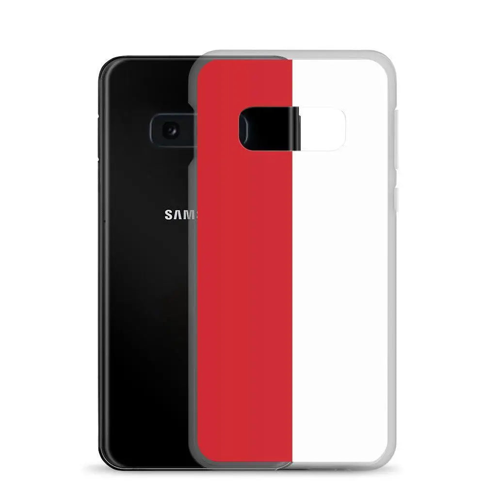 Coque samsung monaco souple antichoc motif drapeau