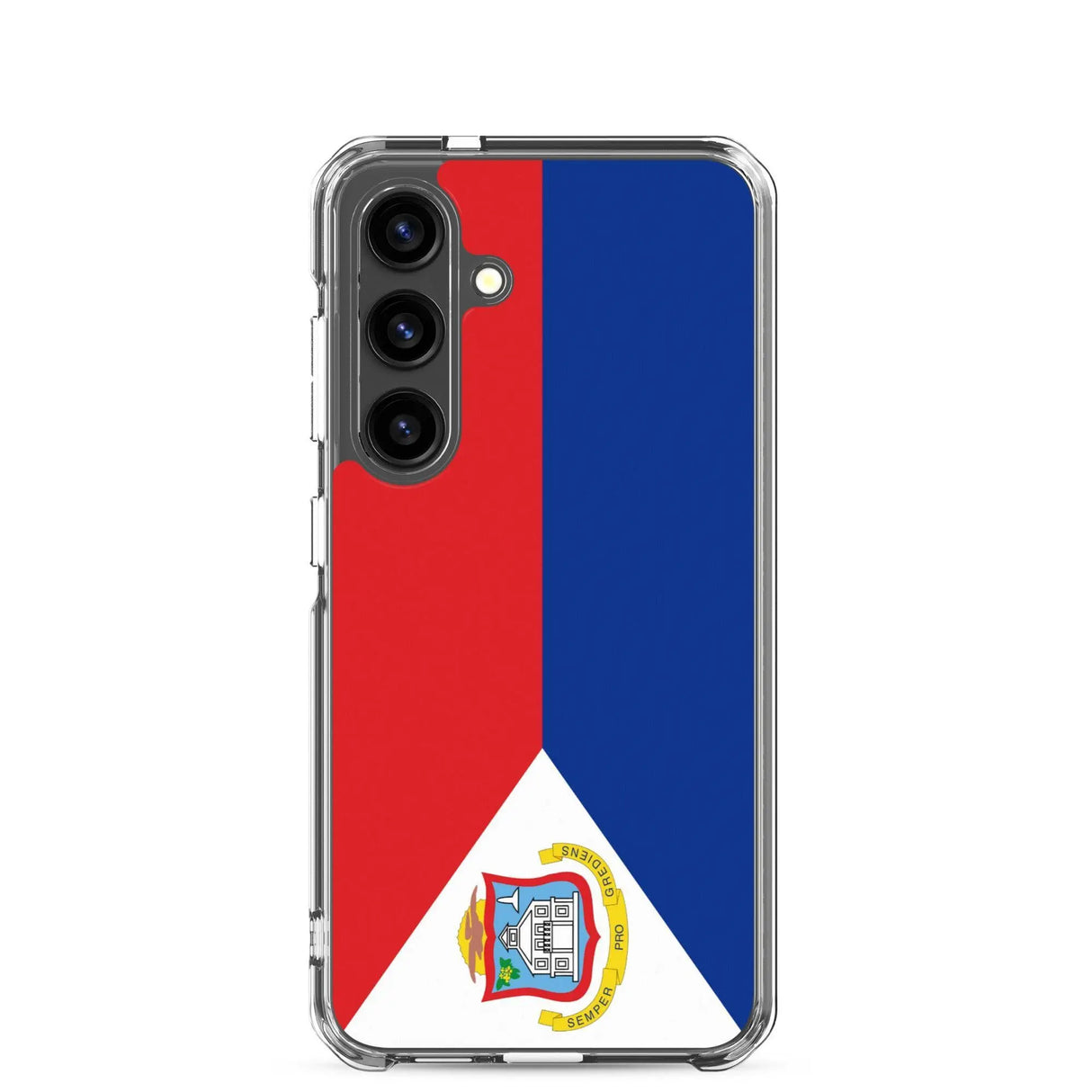 Coque samsung saint-martin souple antichoc drapeau