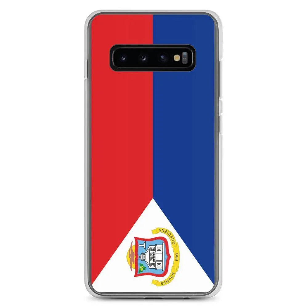Coque samsung saint-martin souple antichoc drapeau