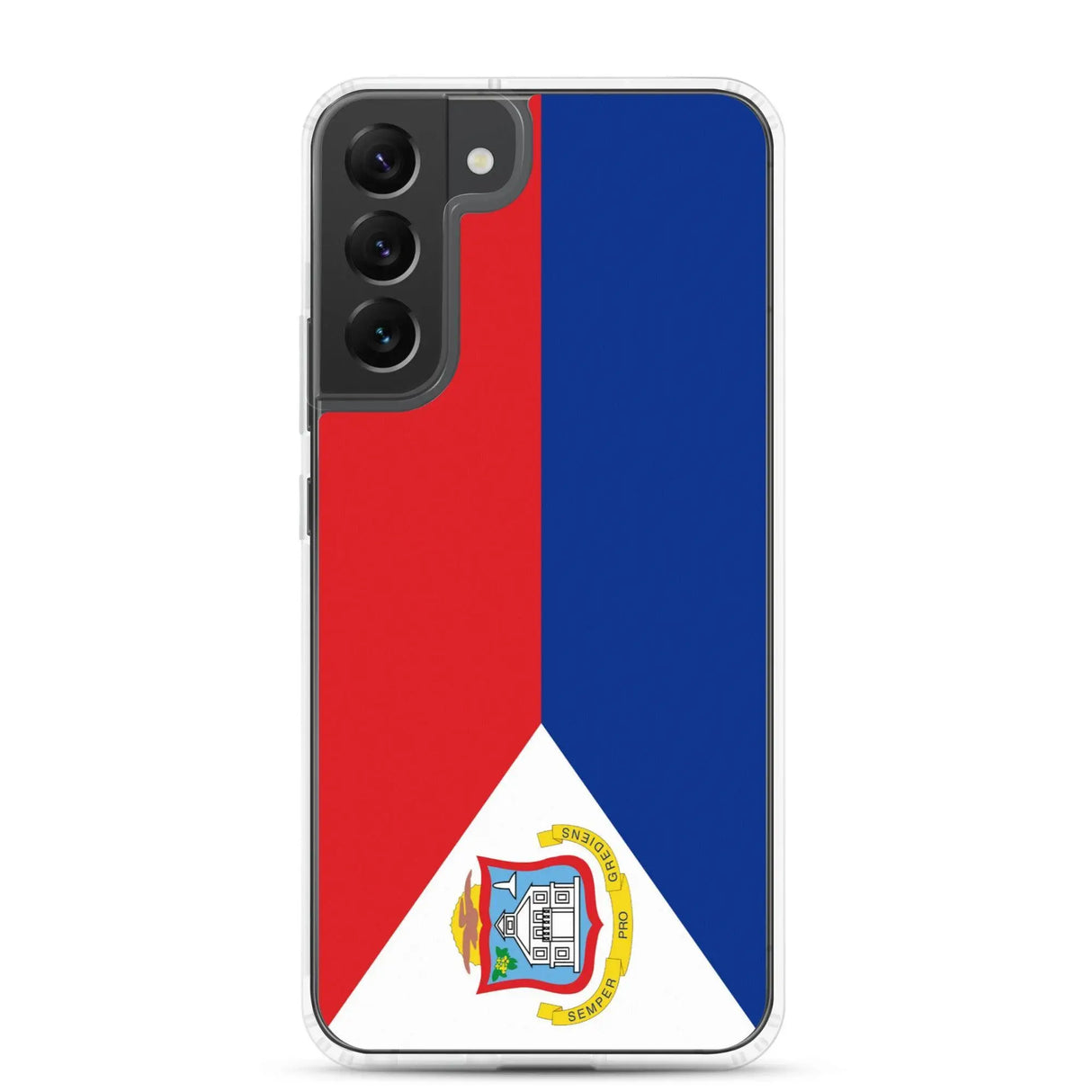 Coque samsung saint-martin souple antichoc drapeau