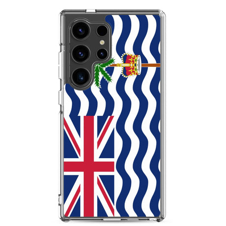 Coque samsung territoire britannique océan indien souple antichoc