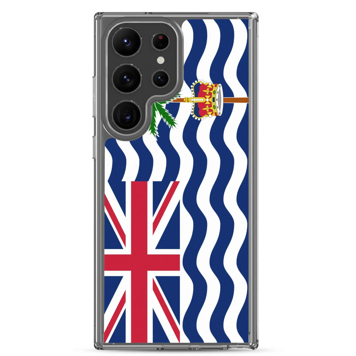 Coque samsung territoire britannique océan indien souple antichoc