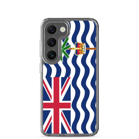 Coque samsung territoire britannique océan indien souple antichoc