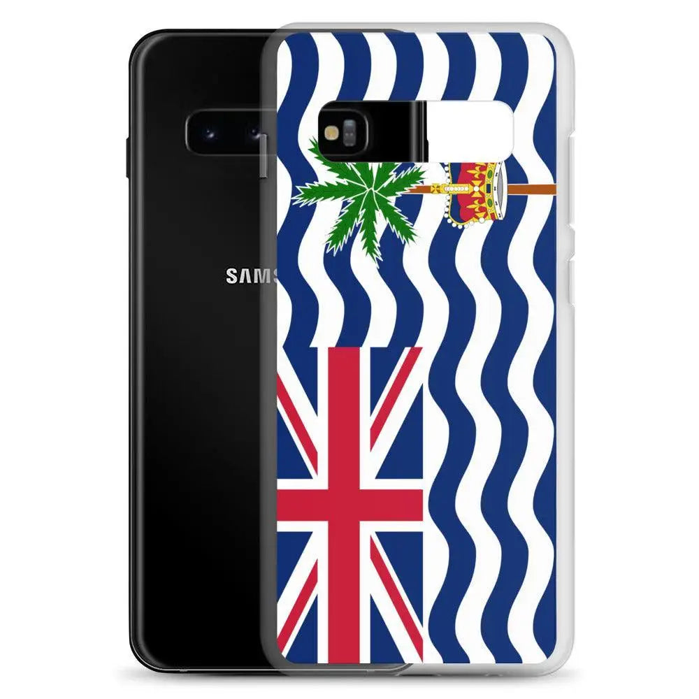 Coque samsung territoire britannique océan indien souple antichoc
