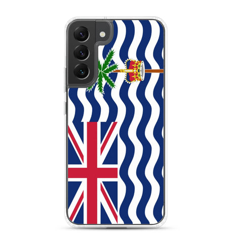 Coque samsung territoire britannique océan indien souple antichoc