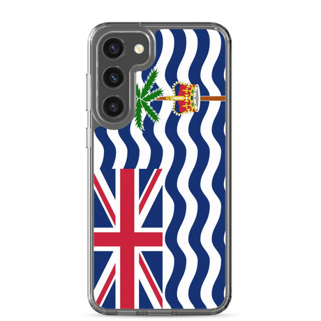 Coque samsung territoire britannique océan indien souple antichoc