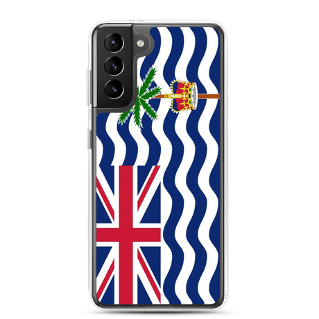 Coque samsung territoire britannique océan indien souple antichoc