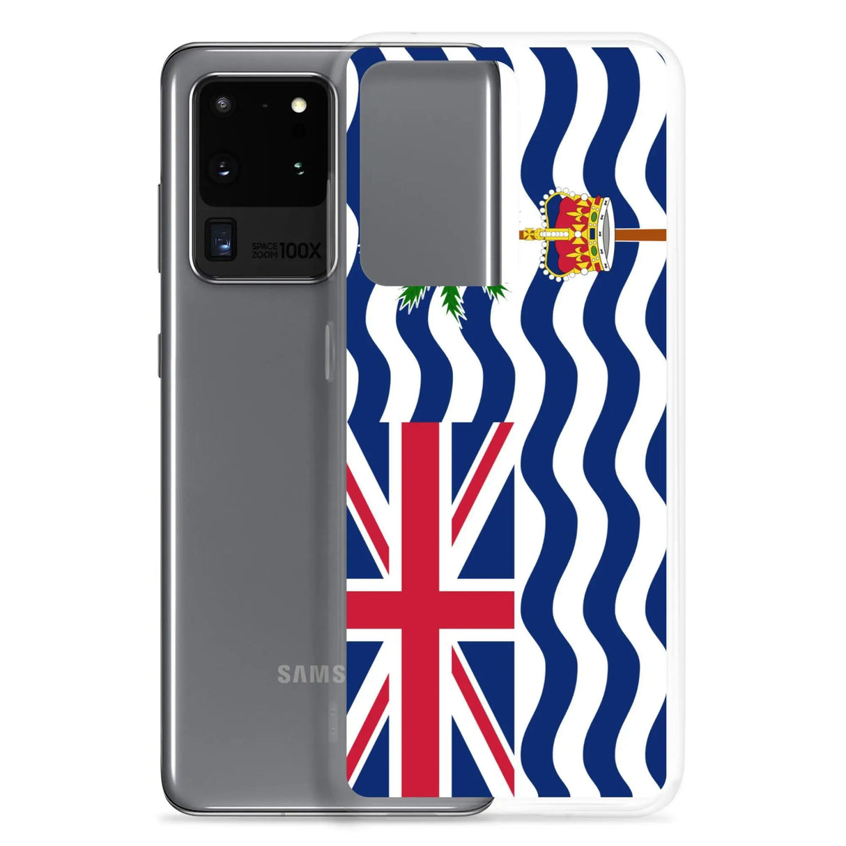 Coque samsung territoire britannique océan indien souple antichoc