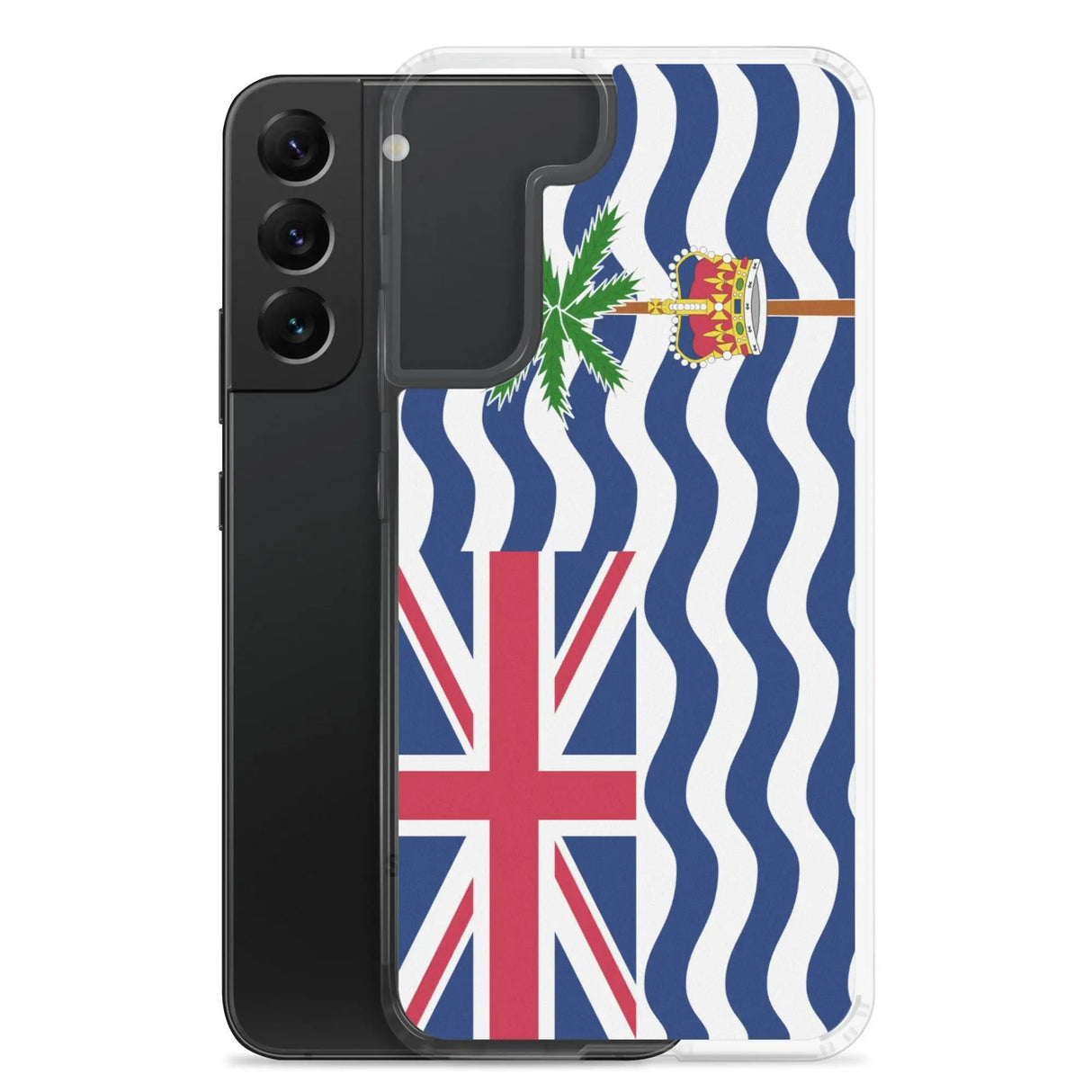 Coque samsung territoire britannique océan indien souple antichoc
