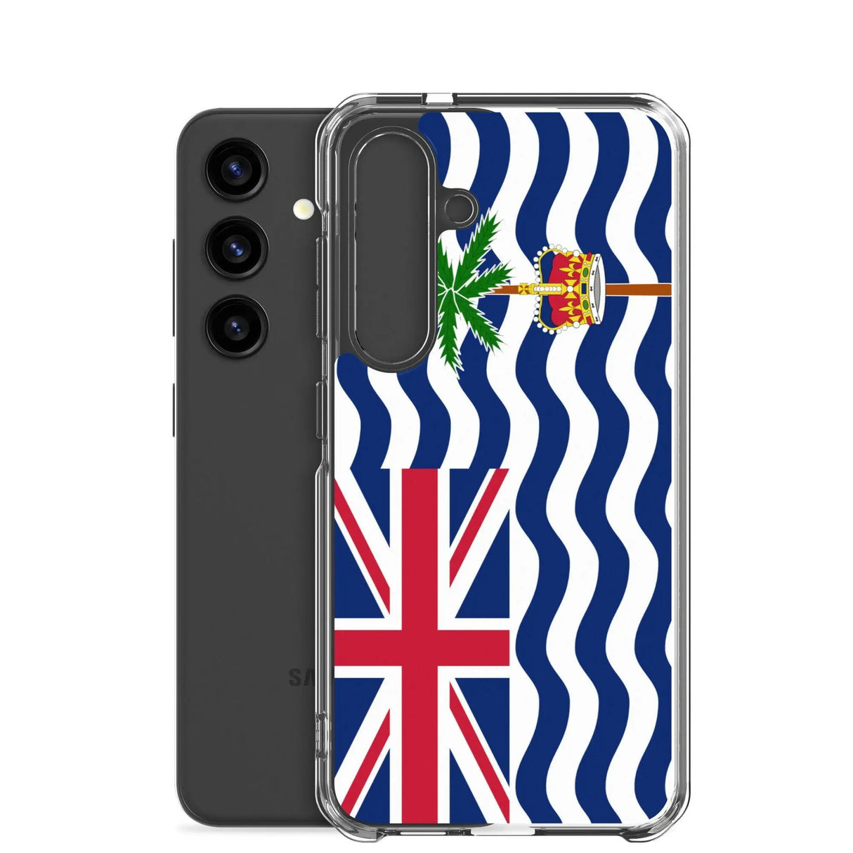 Coque samsung territoire britannique océan indien souple antichoc