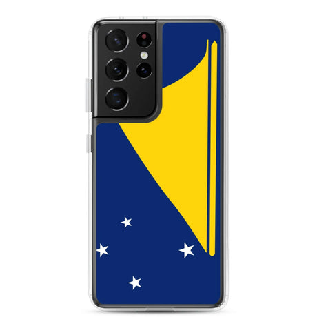 Coque samsung tokelau souple antichoc motif national