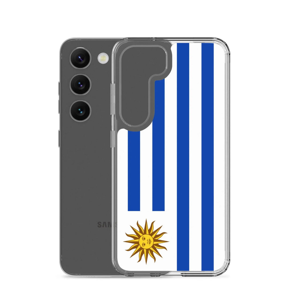 Coque samsung uruguay souple antichoc motif drapeau