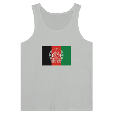 Débardeur drapeau afghanistan coton peigné tissu léger