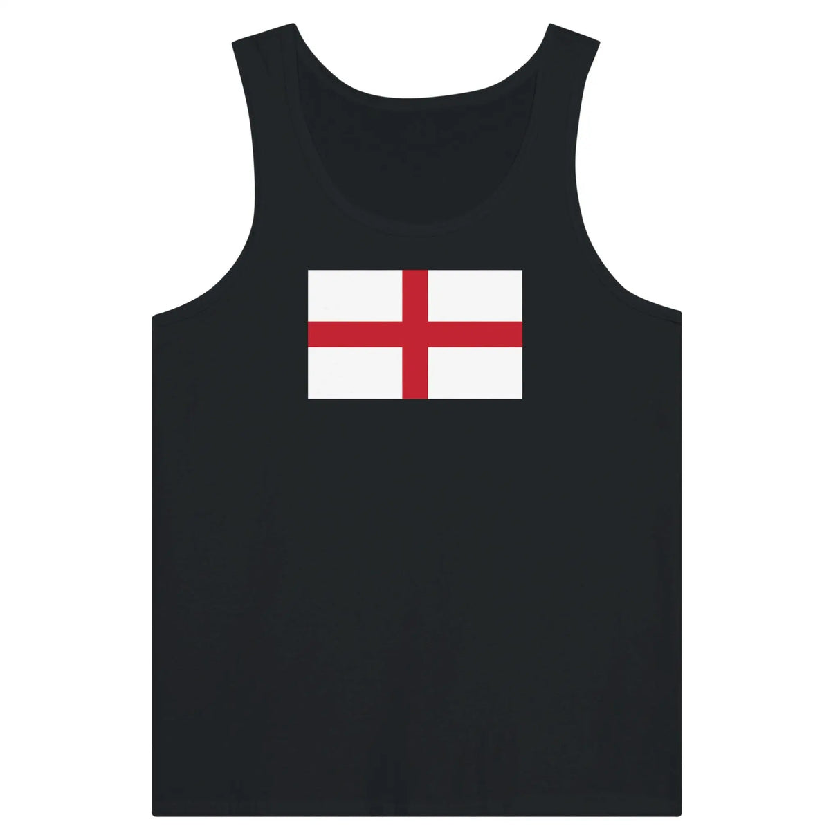 Débardeur drapeau angleterre filé à l’anneau léger