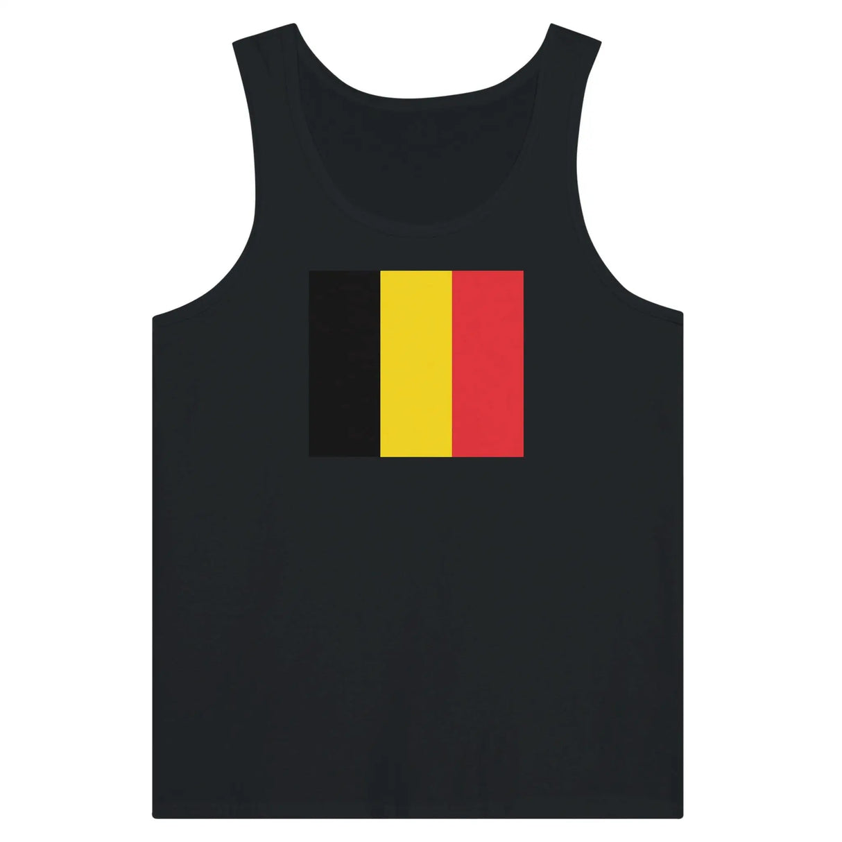 Débardeur drapeau belgique tissu léger douceur supérieure