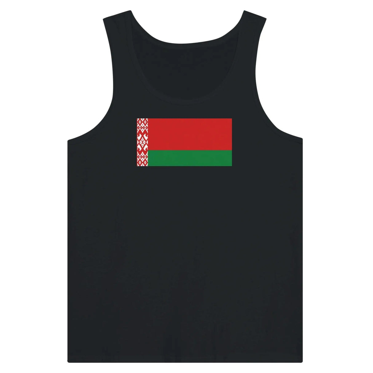 Débardeur drapeau biélorussie tissu léger filé à l’anneau