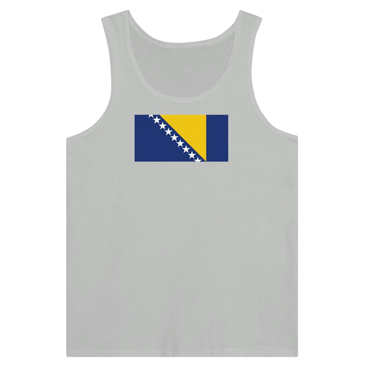 Débardeur drapeau bosnie-herzégovine tissu léger stylé
