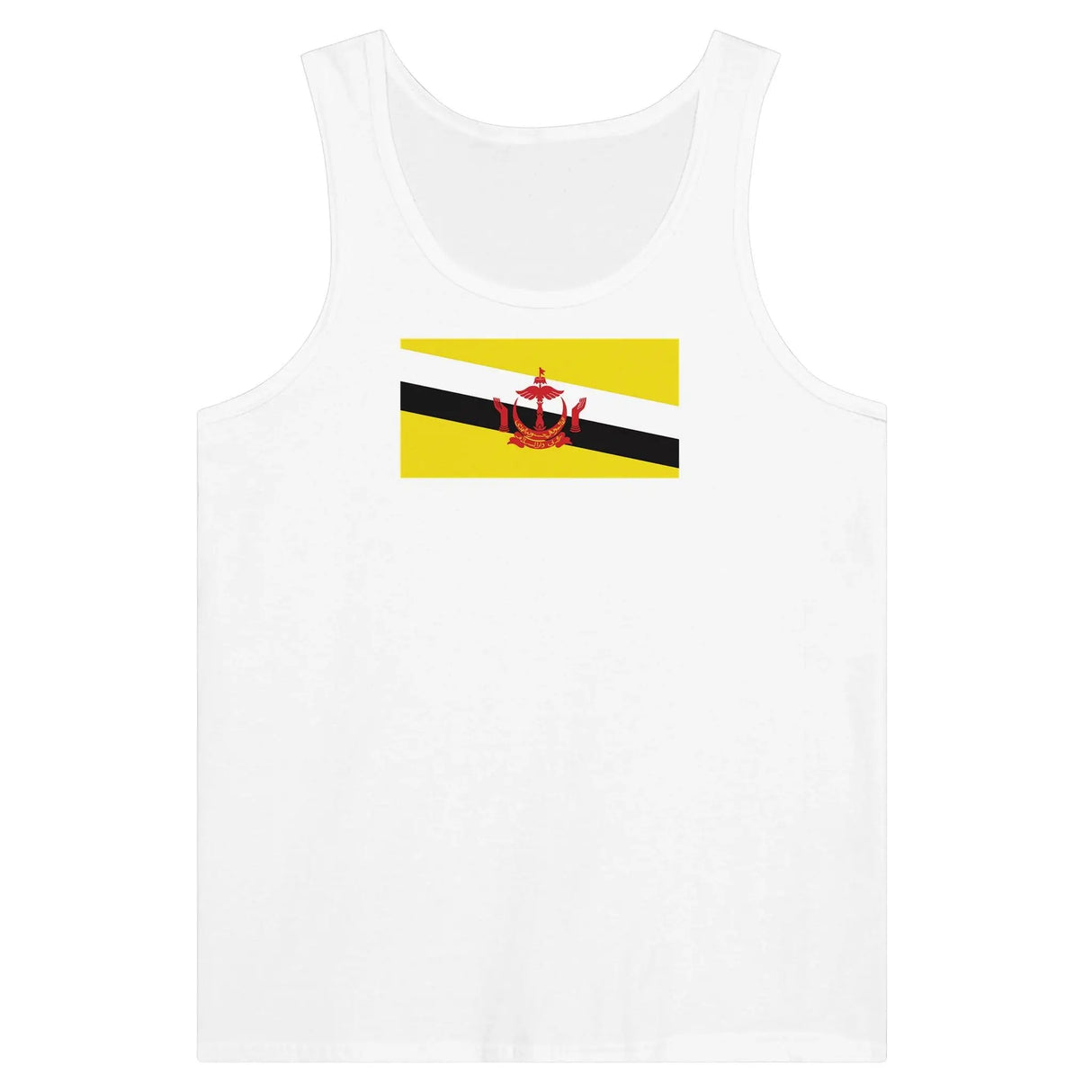 Débardeur drapeau brunei en tissu léger douceur supérieure