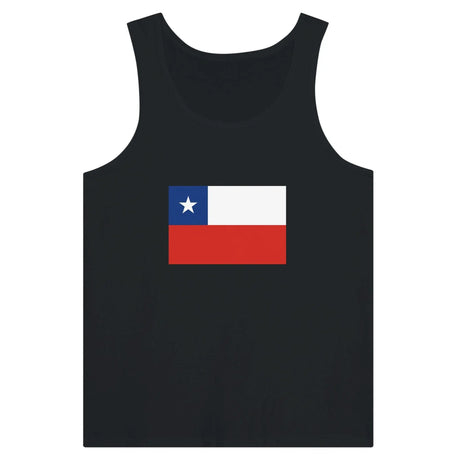 Débardeur drapeau chili tissu léger douceur supérieure