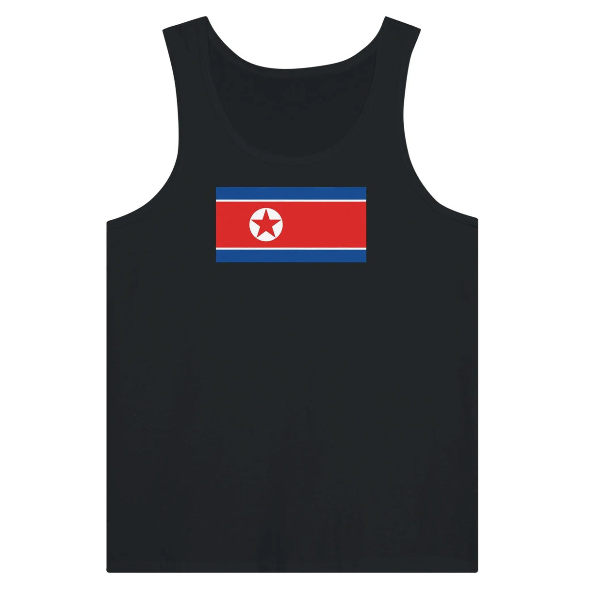 Débardeur drapeau corée du nord coton peigné léger