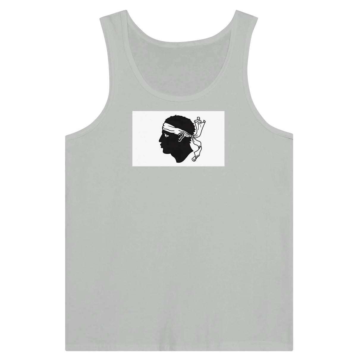 Débardeur drapeau corse tissu léger imprimé confortable