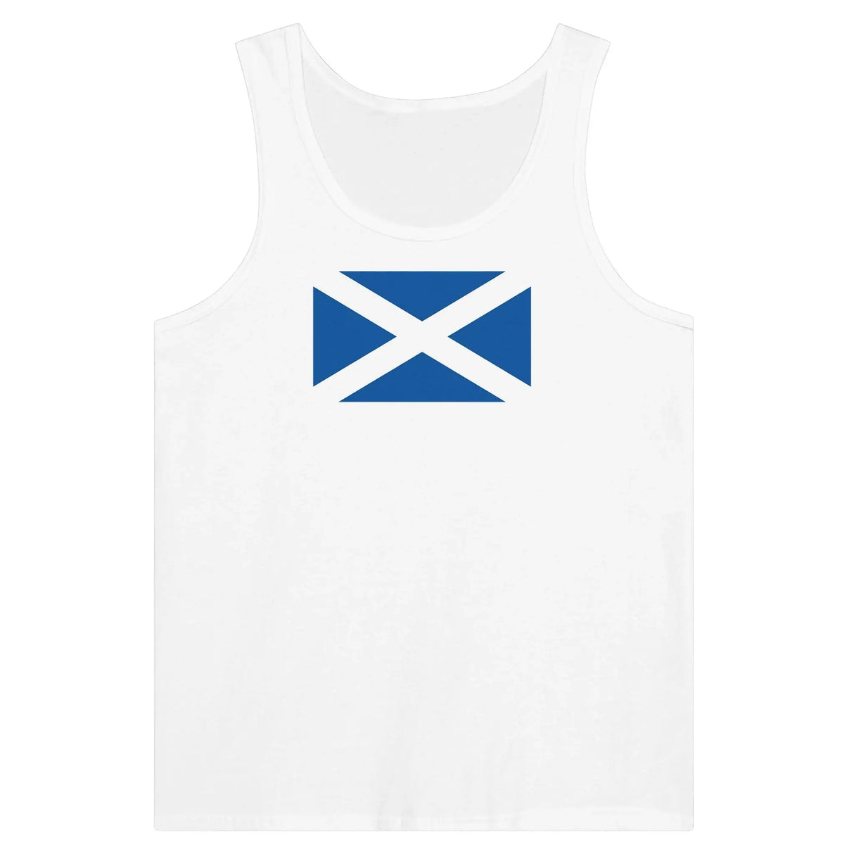 Débardeur drapeau écosse tissu léger douceur supérieure