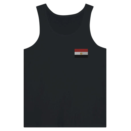 Débardeur drapeau égypte tissu léger broderie couleur