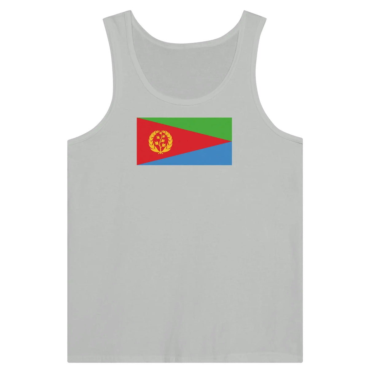 Débardeur drapeau érythrée tissu léger filé à l’anneau