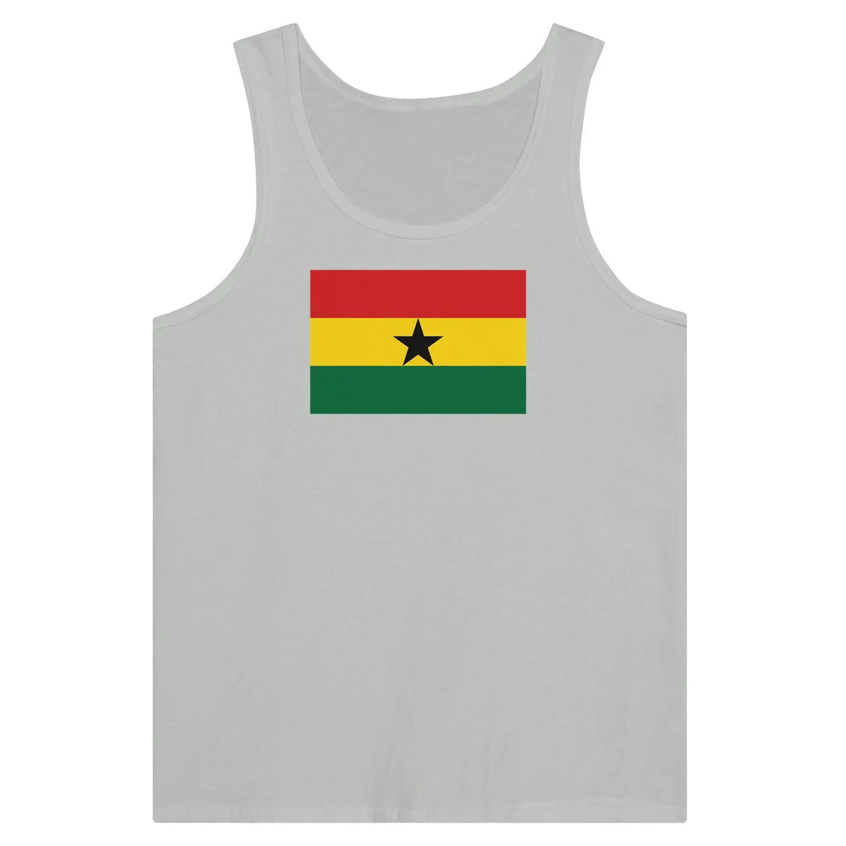 Débardeur drapeau ghana tissu léger couleurs vives
