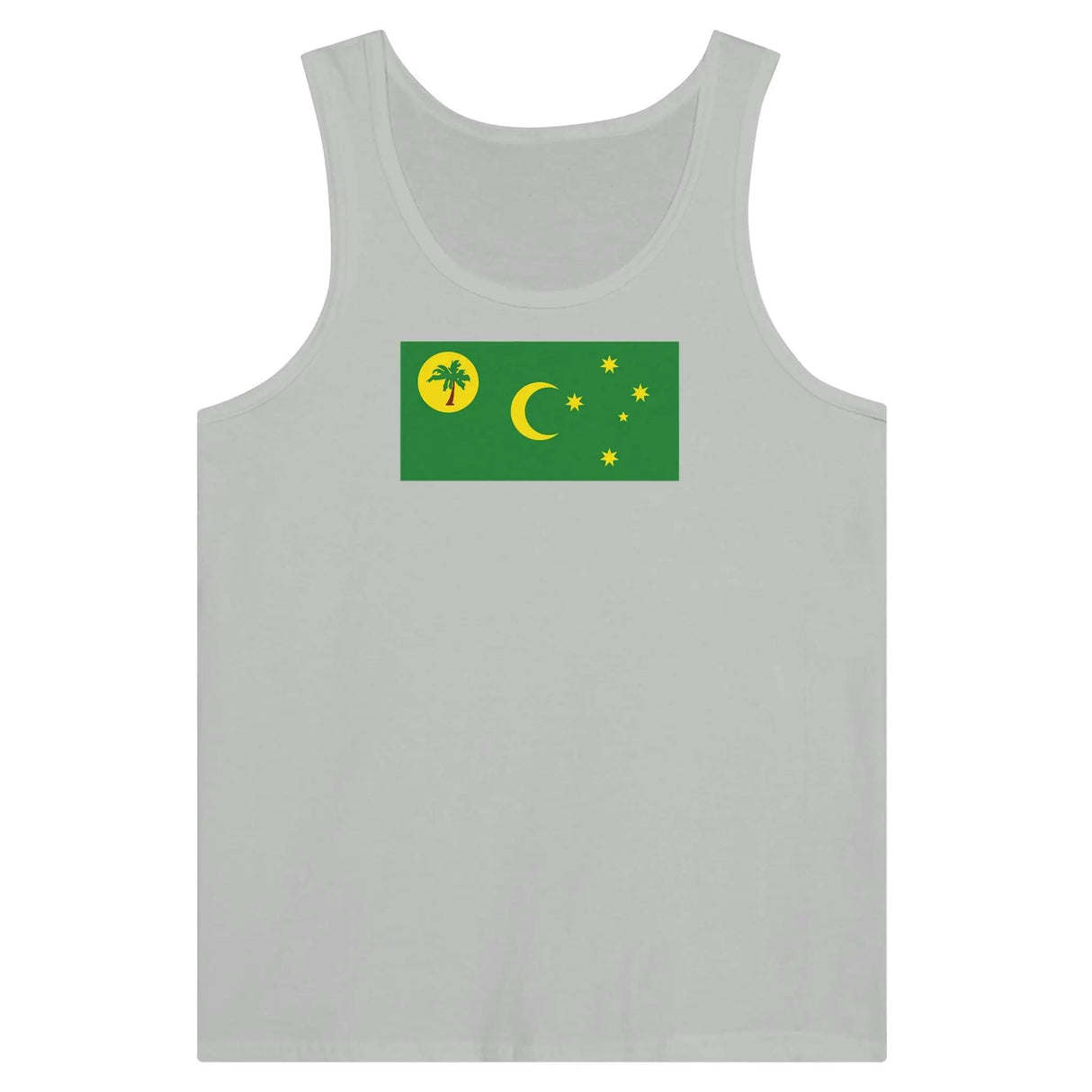 Débardeur drapeau îles cocos tissu léger confortable