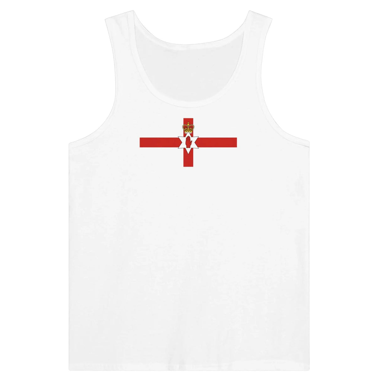 Débardeur drapeau irlande du nord en tissu léger doux