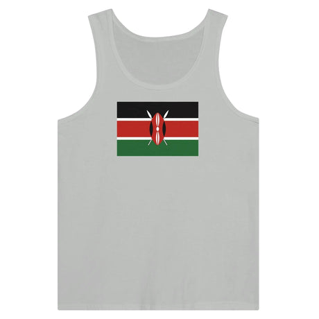 Débardeur drapeau kenya coton peigné excellente respirabilité