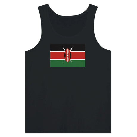 Débardeur drapeau kenya coton peigné excellente respirabilité